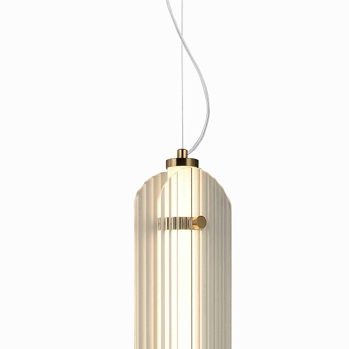 Люстра NewRgy 8368MDM-2M W BLACK+CLEAR