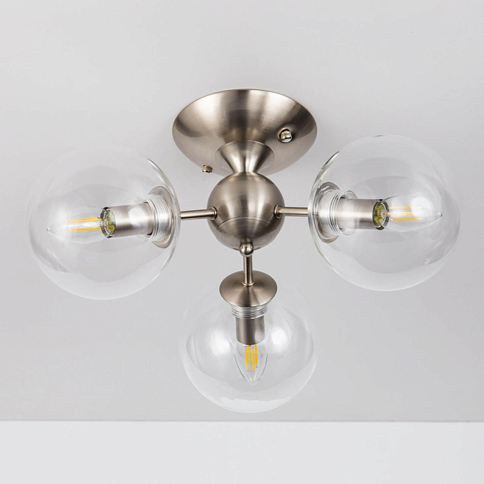 CL102131 Томми Хром Мат. Св-к Люстра Люстра потолочная  CL102131