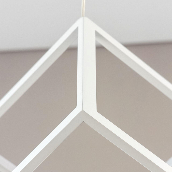 CL719200 Куб Белый Св-к Подвес, LED 30W*4000K Светильник светодиодный  CL719200