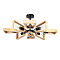 Люстра на штанге ARTE LAMP A8030PL-8BK