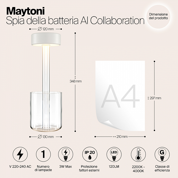 Светильник Maytoni MOD229TL-L3W3K1