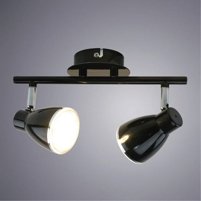 Спот на 2 лампы ARTE LAMP A6008PL-2BK