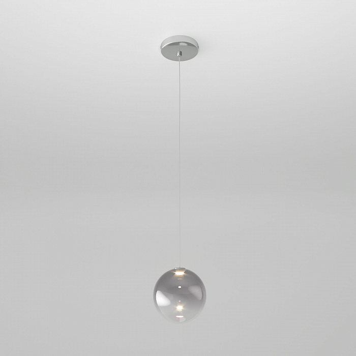 Люстра Eurosvet 50232/1 LED дымчатый