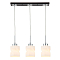 CL126232 Берта Хром+Венге Св-к Подвес Светильник тройной  CL126232