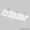 Crystal Lux CLT 002C3 WH V2
