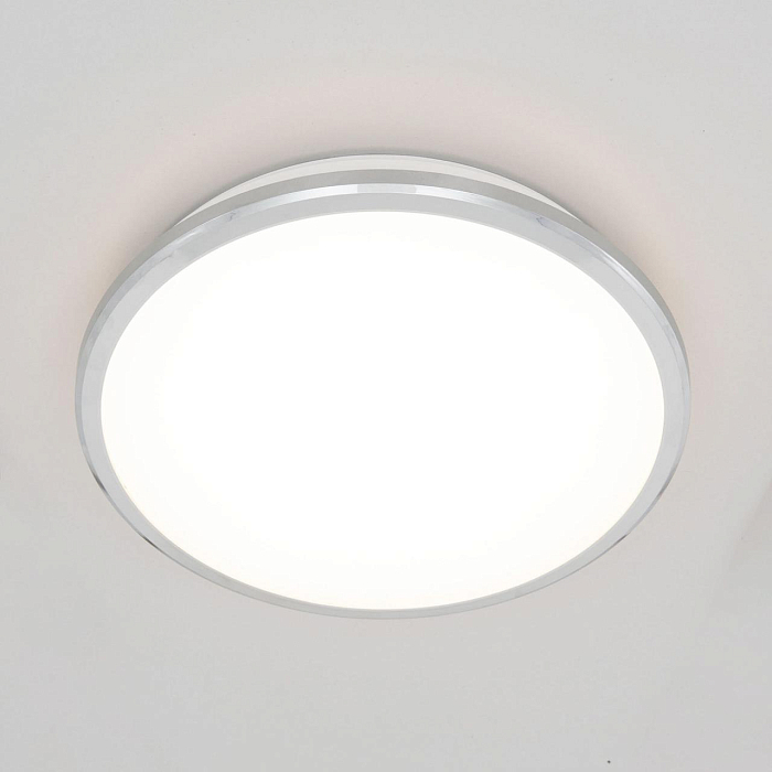 CL702161W Луна Хром LED Св-к Наст.-Потол Светильник светодиодный  CL702161W