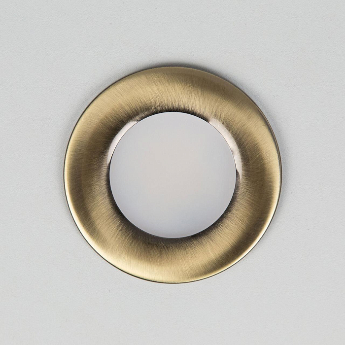 CLD008013 Акви Бронза Св-к Встр. 5W*3500K Светильник встраиваемый  CLD008013