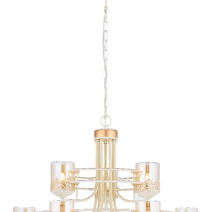 Люстра подвесная Sfera Sveta 79250/6+3 YG+AMB