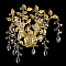 Бра Crystal Lux EDEN AP2 GOLD