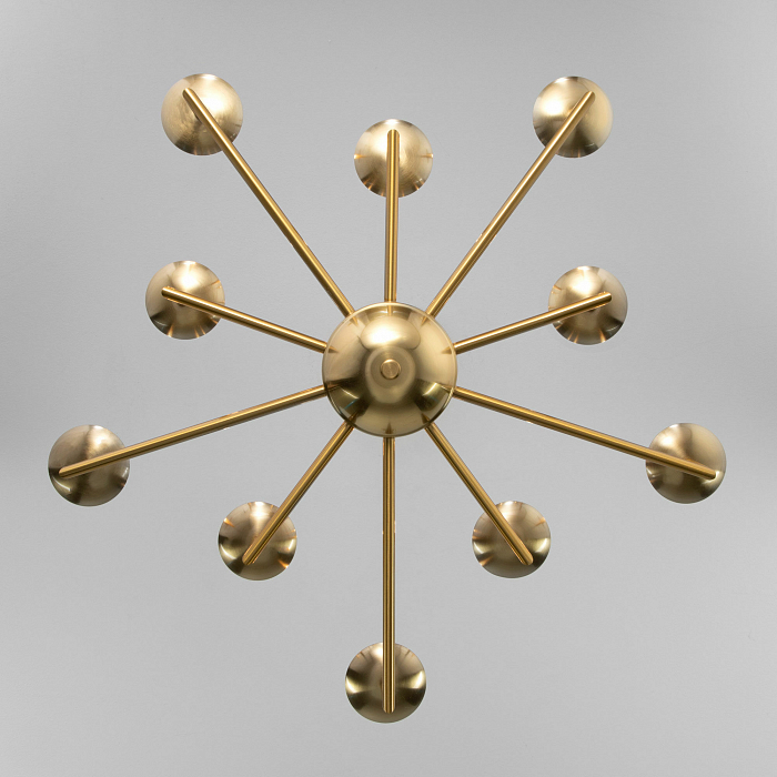 Люстра подвесная Eurosvet 60150/10 латунь