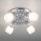 CL158142 Самба+LED Алюм+Хром Св-к Люстра Люстра потолочная  CL158142