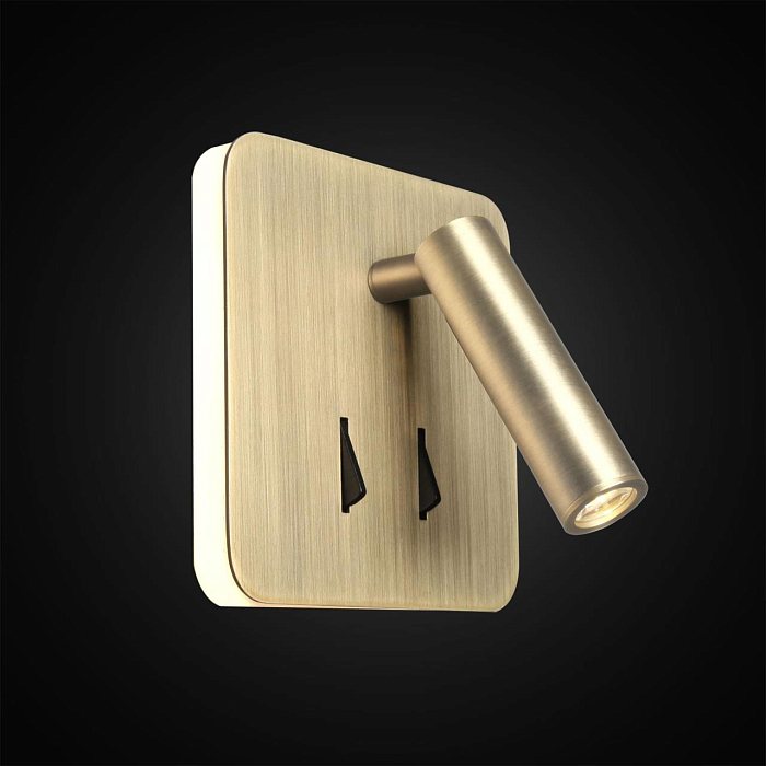 CL704423 Декарт Бронза Св-к Настенный Бра на 1 лампу  CL704423