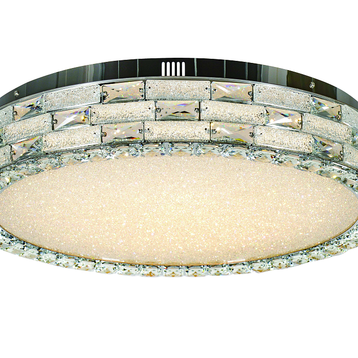 Люстра NewRgy 6065R/160W CHROME+CLEAR