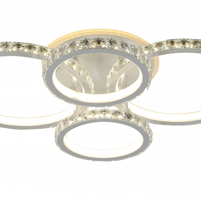 Люстра потолочная Sfera Sveta 81071/2+2 WHITE RGB