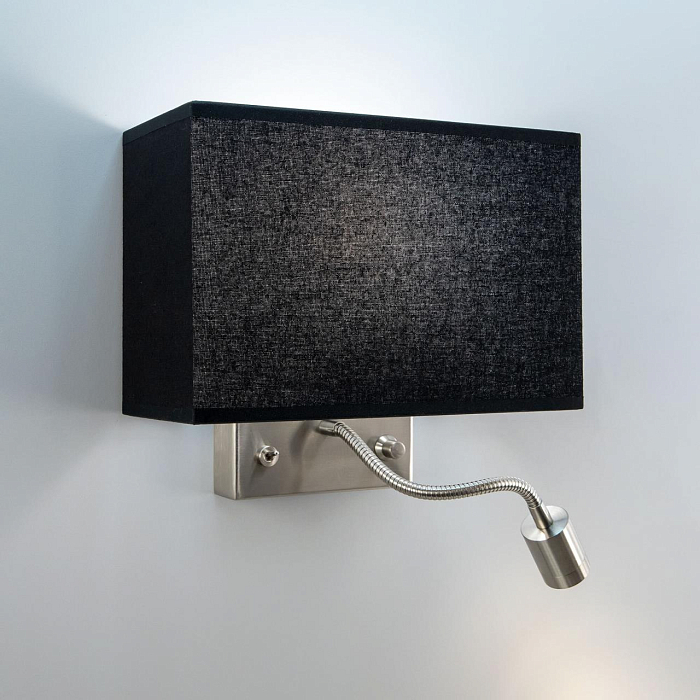 CL704301 Декарт Хром.Мат+Черный Св-к Настенный Бра светодиодное  CL704301