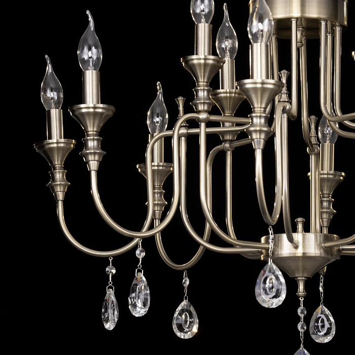 CL437223 Рига Бронза Св-к Люстра Люстра подвесная  CL437223