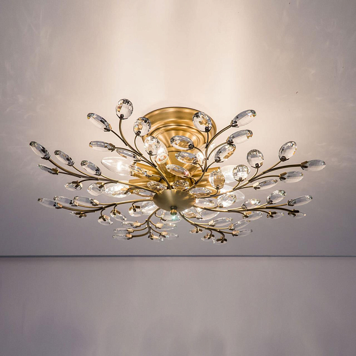 CL315183 Серенада Бронз+Прозр Св-к Люстра Люстра потолочная  CL315183