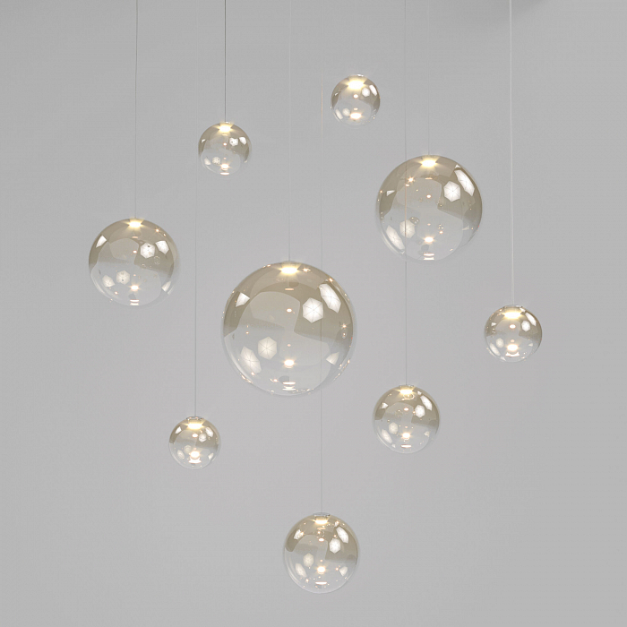 Люстра одинарный Eurosvet 50231/1 LED янтарный