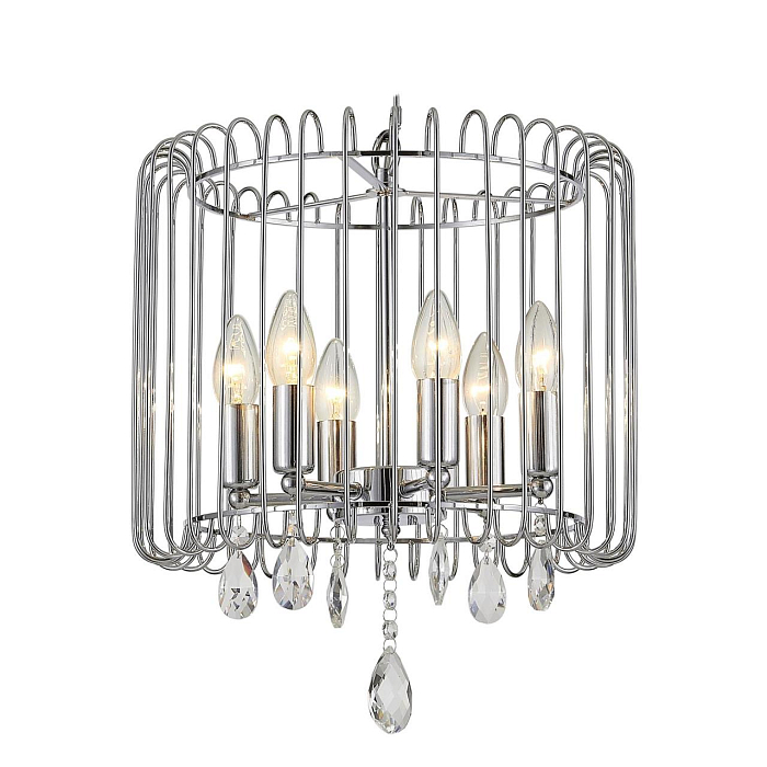 CL462161 Джина Хром Люстра Люстра подвесная  CL462161