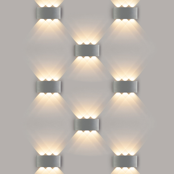 Уличный светильник Elektrostandard 1551 Techno LED серый