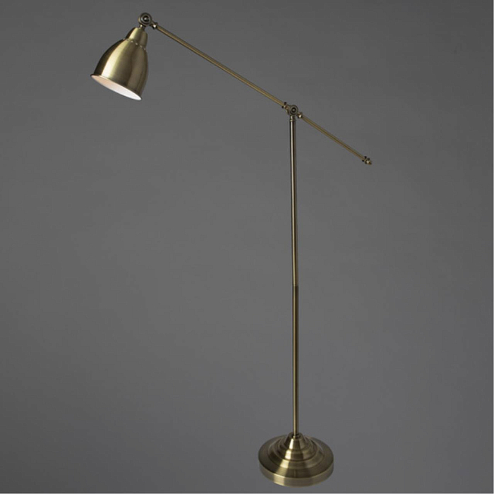 Торшер на 1 лампу ARTE LAMP A2054PN-1AB