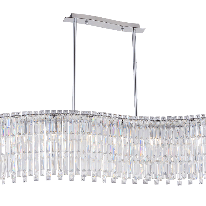 Люстра NewRgy 2670R/8A CHROME+CLEAR