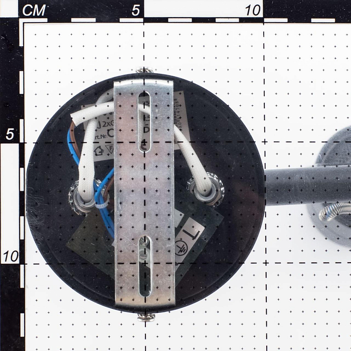 CL525520 Ринг Белый Св-к Нас.-Потол. Спот на 2 лампы  CL525520