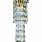 Люстра NewRgy 2727P/8A PLATING BRASS+CLEAR