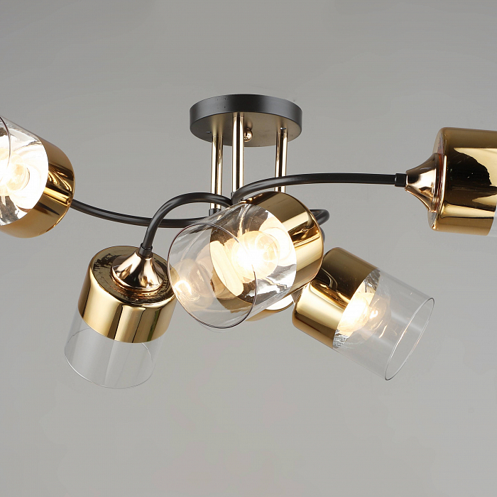 Люстра Sfera Sveta 5984/6 BK+FGD