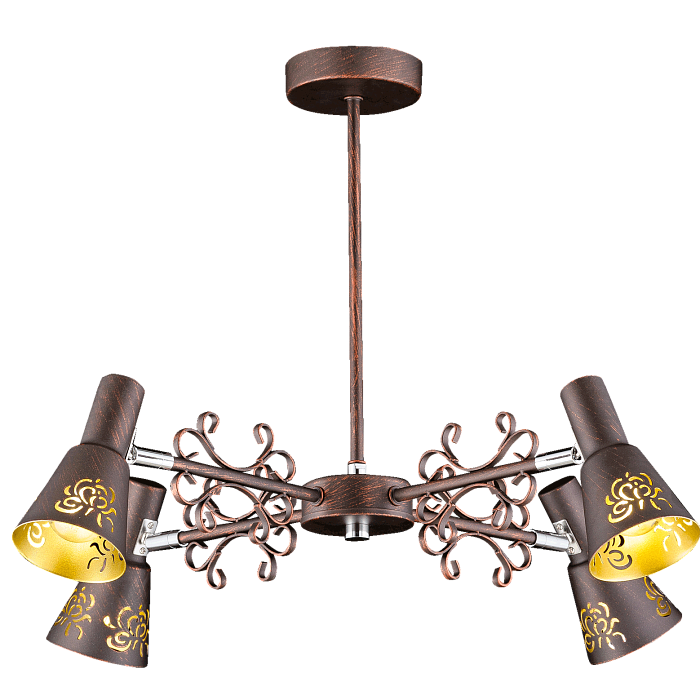Люстра на штанге Sfera Sveta 85703/4 BKGD