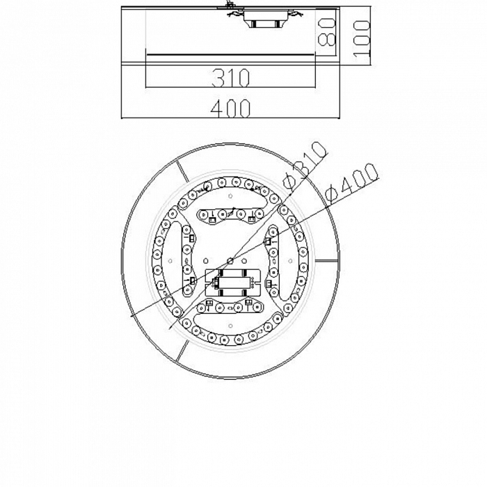 Светильник потолочная Freya FR6005CL-L36G