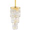 Люстра NewRgy 2774E/9A GOLD+CLEAR