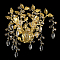 Бра Crystal Lux EDEN AP2 GOLD