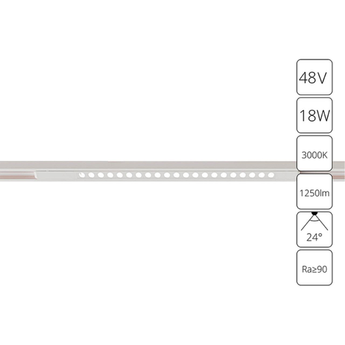Трековая система ARTE LAMP A7287PL-1WH