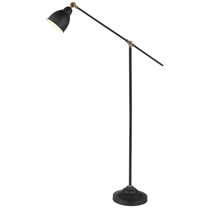 Торшер на 1 лампу ARTE LAMP A2054PN-1BK