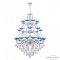 Люстра с хрустальными подвесками AL78101/16+8+8/300/3d B WMN P Aquamarine/M-1F Bohemia Ivele Crystal Люстра Bohemia Ivele Crystal AL78101/16+8+8/300/3d B WMN P Aquamarine/M-1F