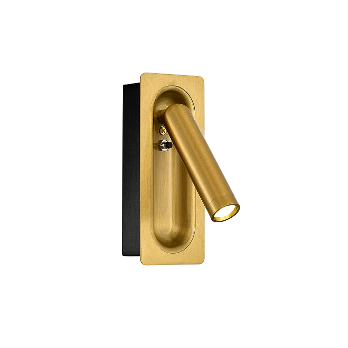 Светильник NewRgy DW-W240601 BLACK CASE+BRASS SURFACE