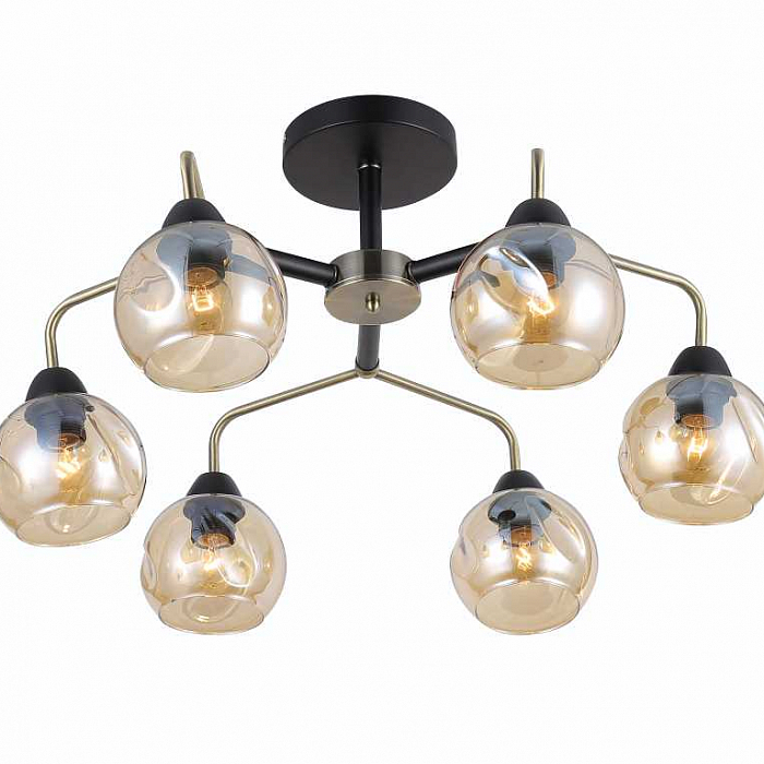 Люстра Sfera Sveta 67034/6 BRONZE+BK