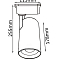 Светильник Трековый светильник Crystal Lux CLT 0.31 006 40W BL