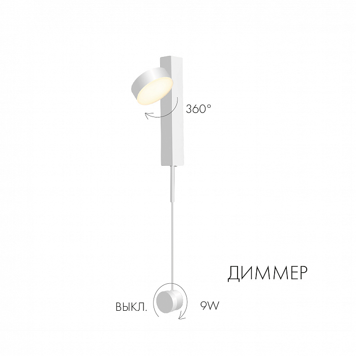 Бра светодиодное Kink Light 08422,01