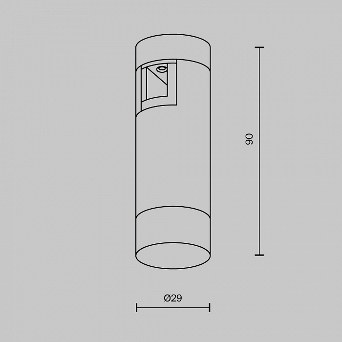 Трековая система Technical TR145-1-3W3K-W-BS