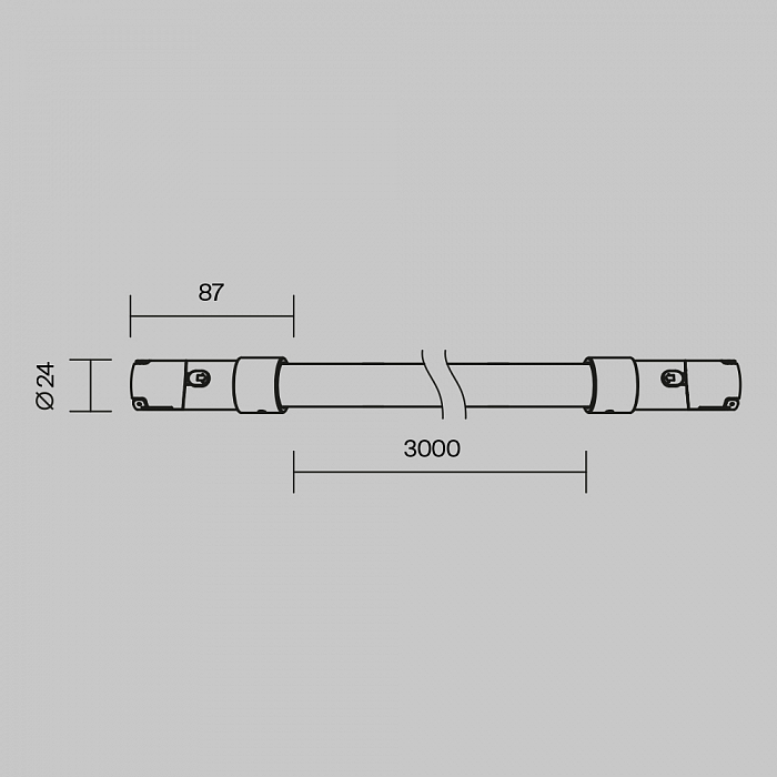 Трековая система Technical TR209-1-48W3K-B