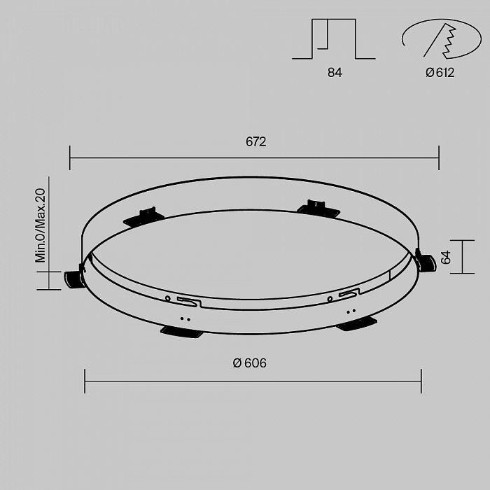 Technical DLA032-TRS90-W
