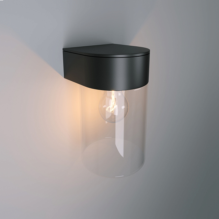 Уличный настенный светильник Atrani 35085/D черный Уличный светильник Elektrostandard 35085/D черный