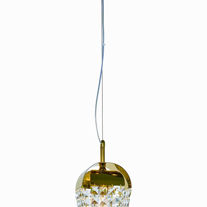 Люстра NewRgy 5785E/1A GOLD+CLEAR