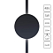 Трековая система ARTE LAMP A1163PL-1BK