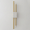 Crystal Lux CARTA AP6W LED WHITE/BRASS