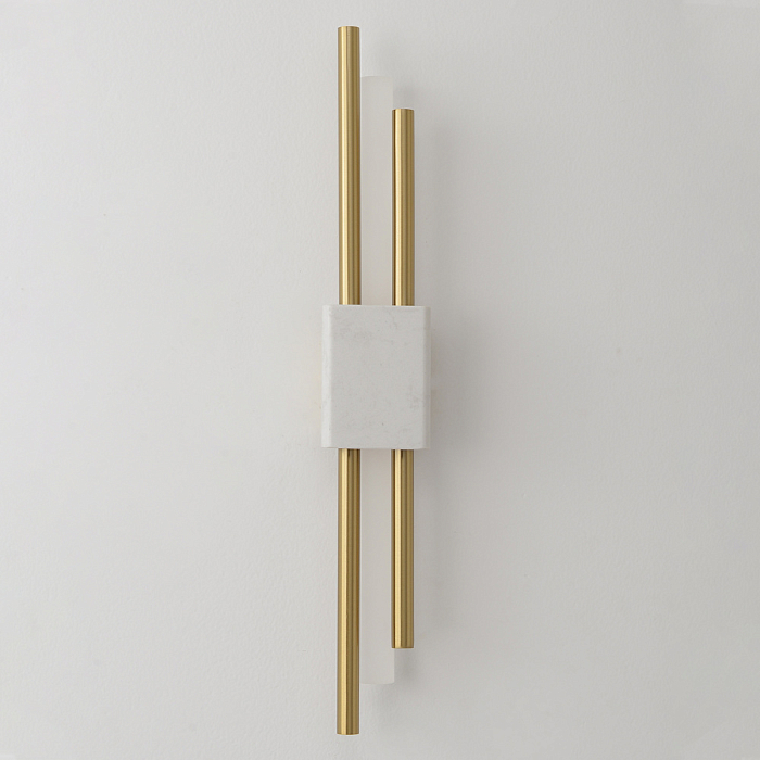 Crystal Lux CARTA AP6W LED WHITE/BRASS