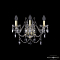 Бра на 3 и более ламп Bohemia Ivele Crystal 1411B/3/160 G