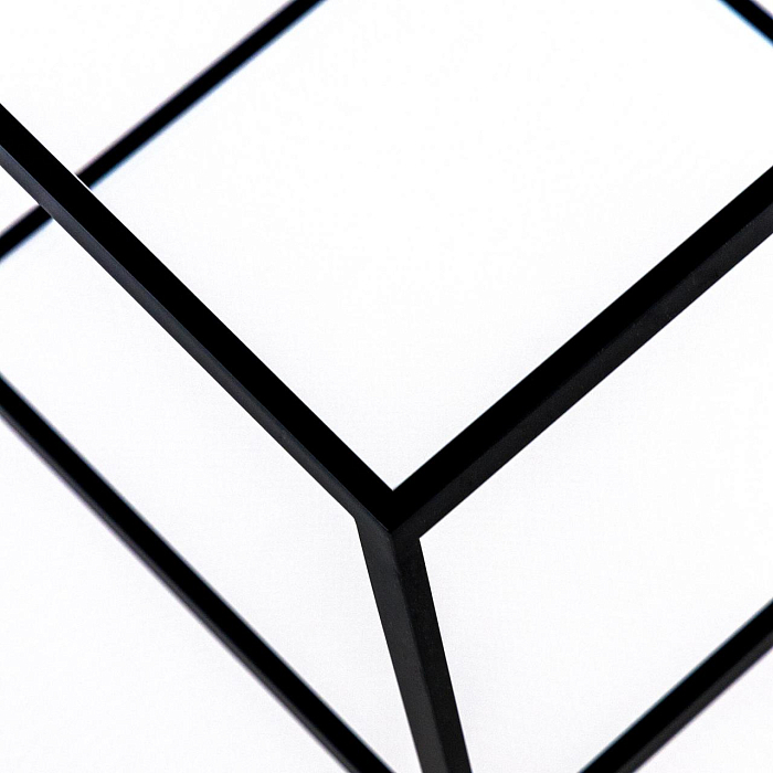 CL719301 Куб Черный Св-к Подвес, LED 40W*4000K Светильник светодиодный  CL719301